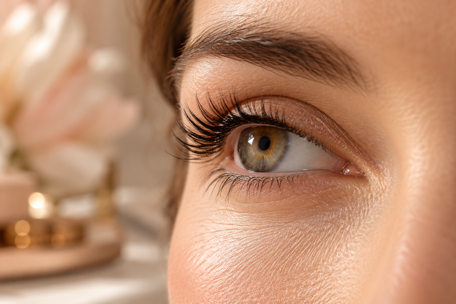 Ojos y pestañas